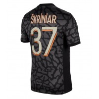 Fotbalové Dres Paris Saint-Germain Milan Skriniar #37 Alternativní 2023-24 Krátký Rukáv